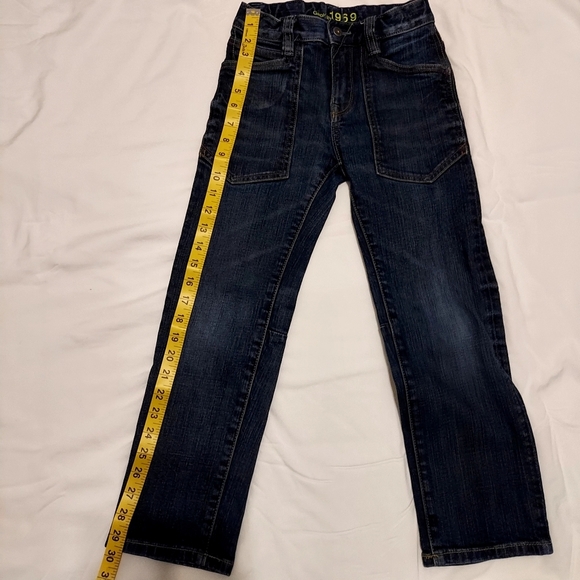 GAP Boys Indigo Straight Jeans, Size 7. - Picture 5 of 6